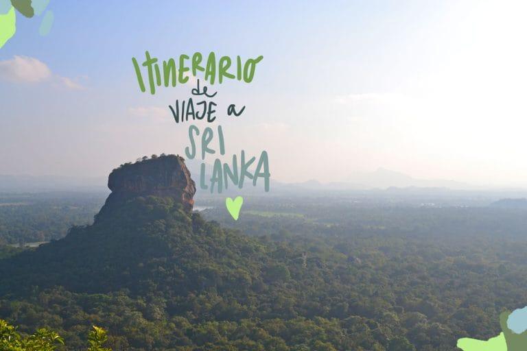 itinerario di viaggio a sri lanka di 2-3 settimane