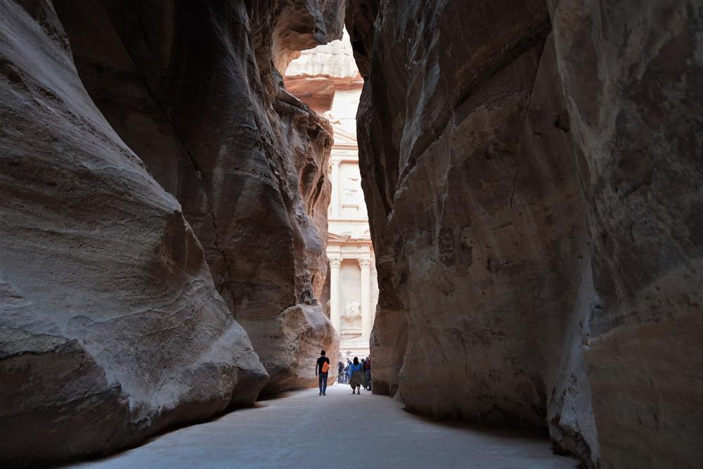 Siq di Petra
