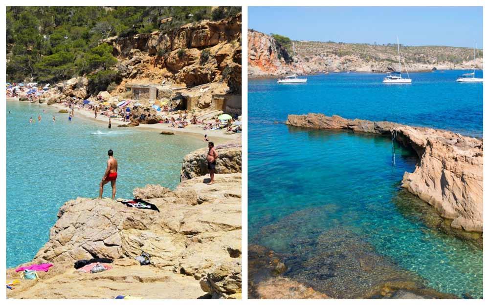 Cala Salada e Cala Xarraca
