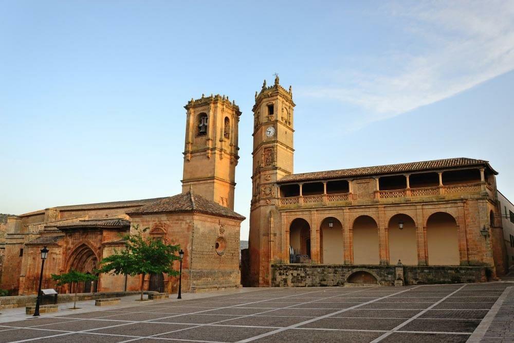Plaza Mayor di Alcaraz