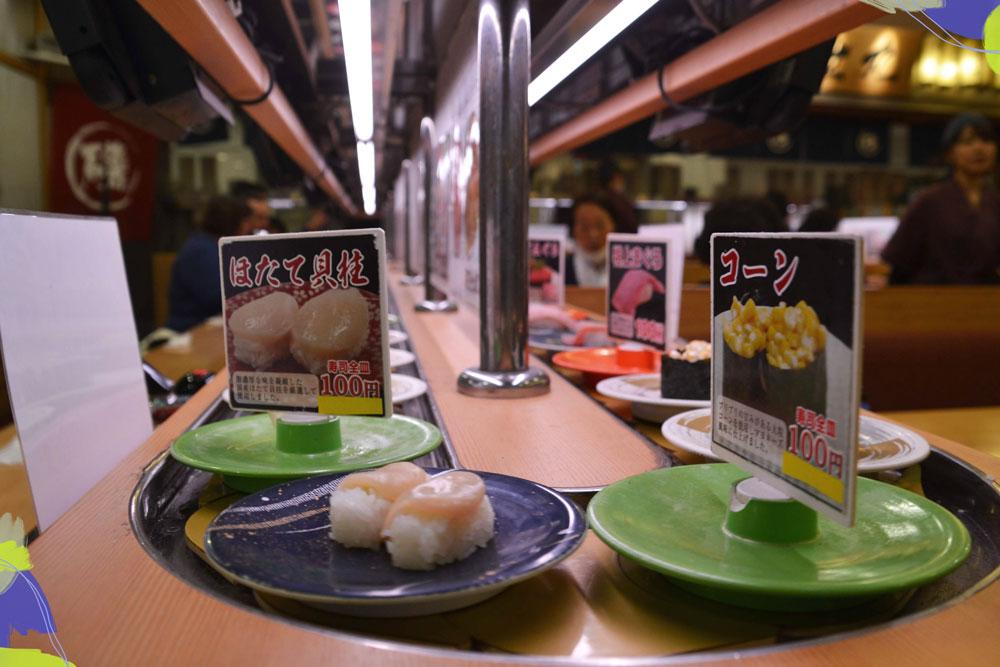 come funziona kaiten sushi