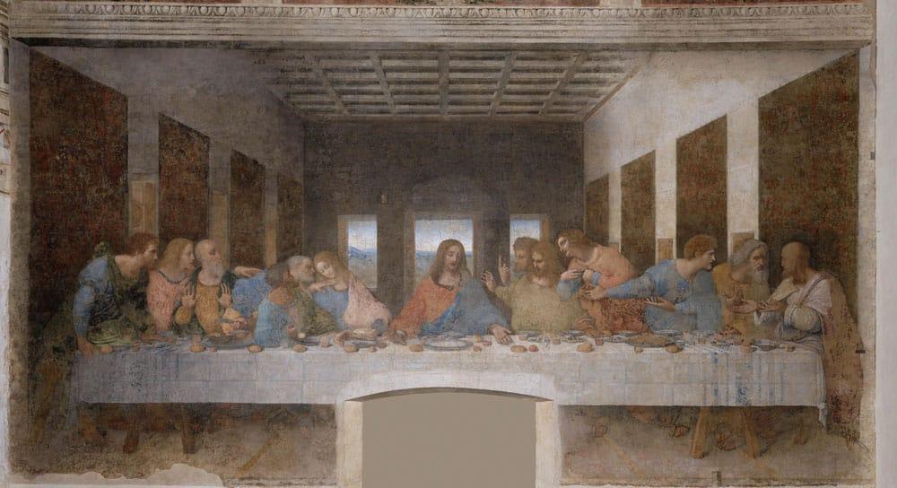 affresco L'Ultima Cena di Leonardo da Vinci