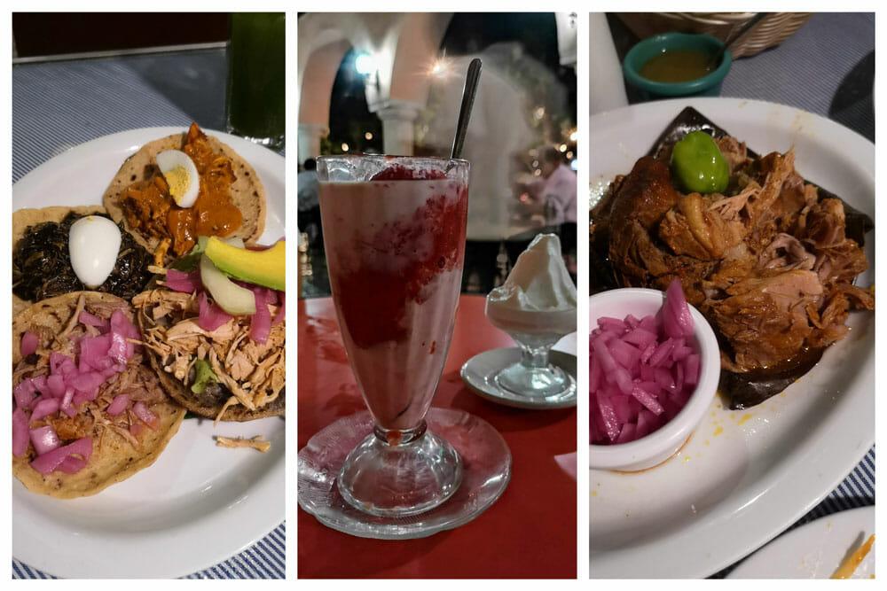 mangiare a Mérida, yucatán
