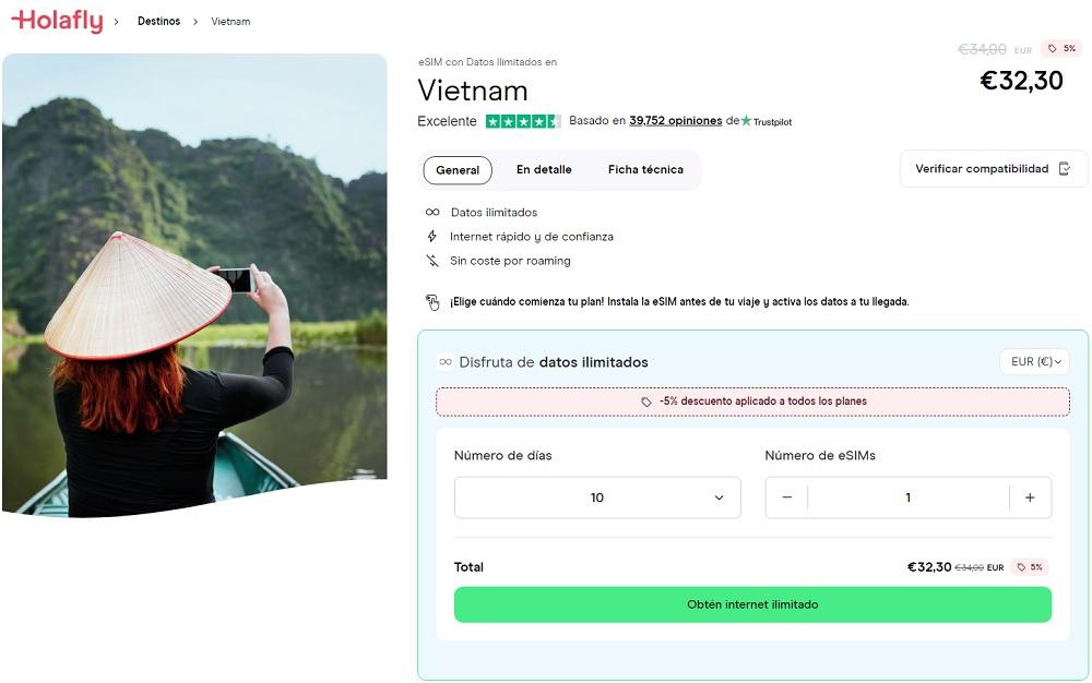 migliore scheda eSIM per il Vietnam