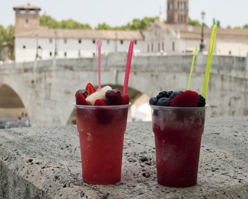 grattachecca granita romana