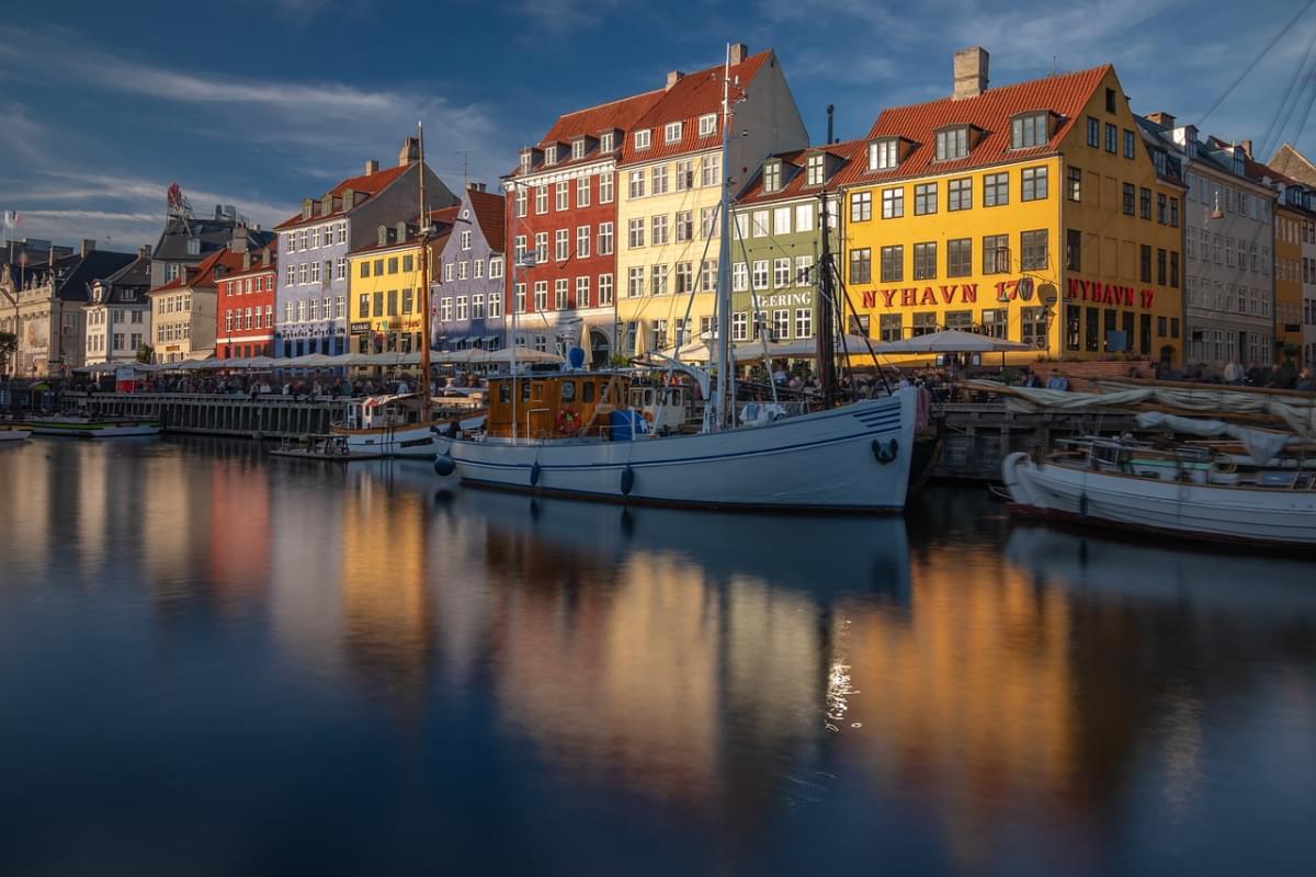 Nyhavn Danimarca Europa Copenaghen