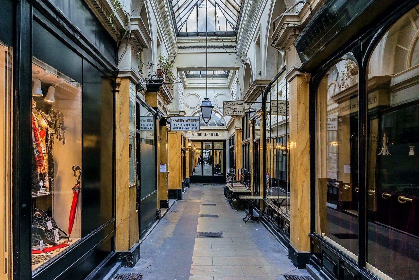 Molte gallerie di Parigi risalenti al XIX secolo si trovano nel II arrondissement © Kiev.Victor / Shutterstock