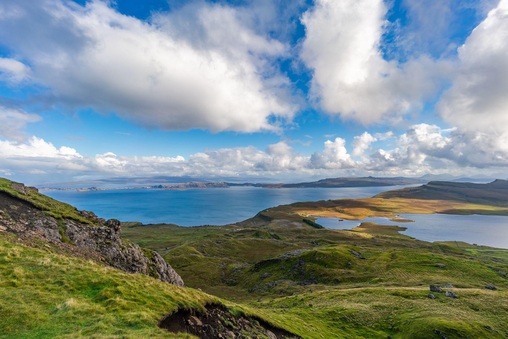 Il Sound of Raasay visto dall’Old Man of Storr ©BBA Photography