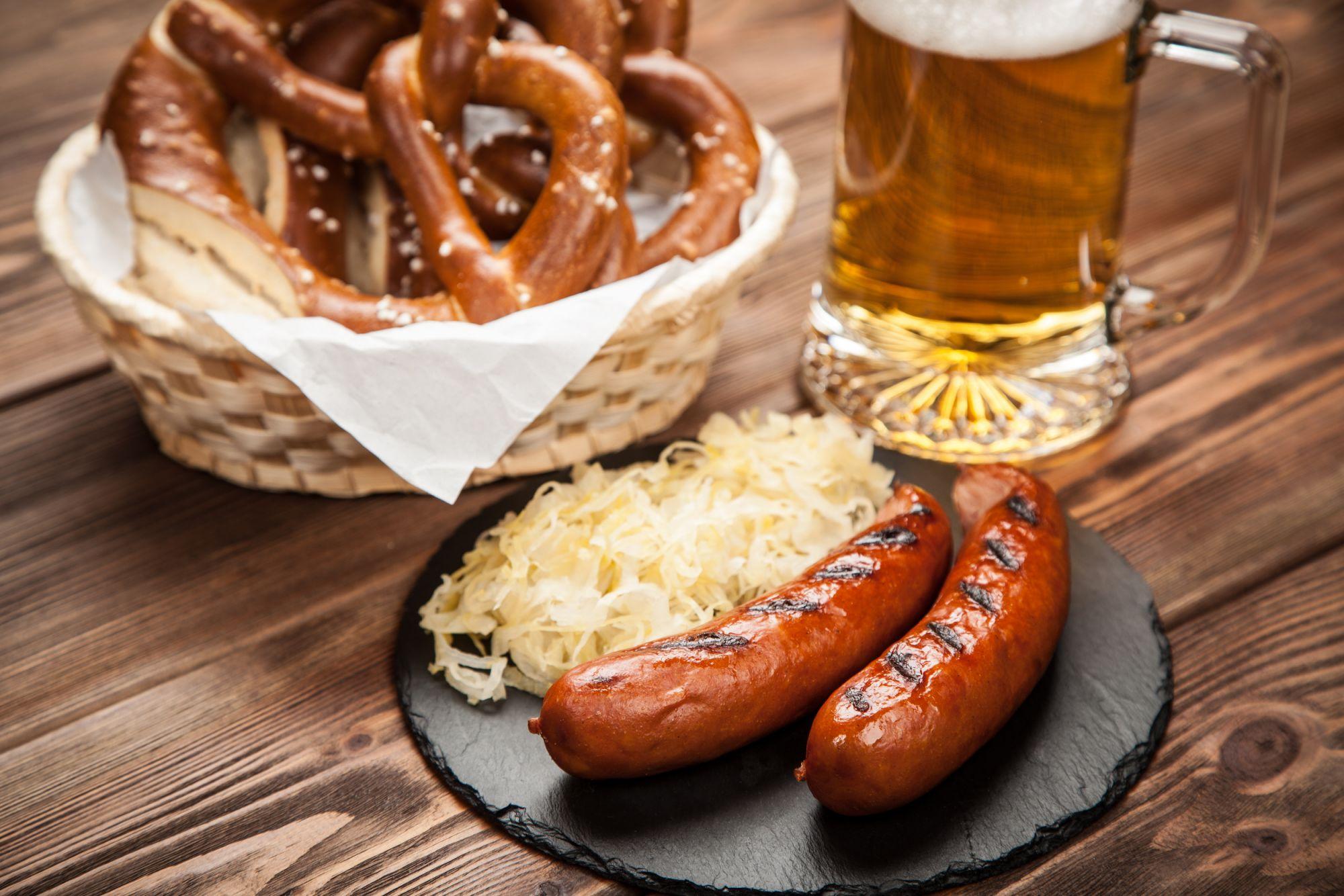 Pretzel, birra e crauti ed è subito festa ©George Dolgikh/Shutterstock