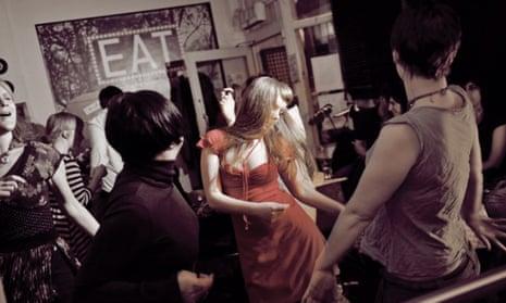 Dancing at Nottingham’s Jam Café