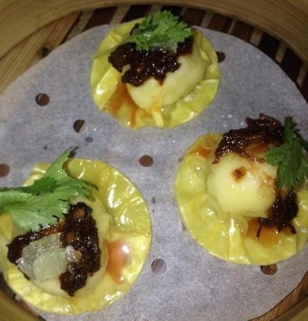 Dumplings at Madame Wu in Brisbane April 2015
