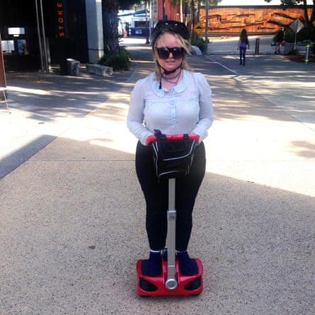 South Bank via segway.