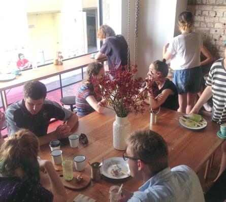 Felix espresso bar in Brisbane April 2015