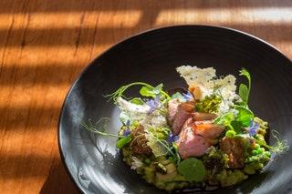 Jude Kereama chefpatron of this sweet harbourside restaurant is half Maori half Chinese Malay  and so the dishes are...