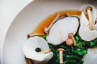 On an unpromising corner just up from the Penzance waterfront this little restaurant is kitted out with simple tables...