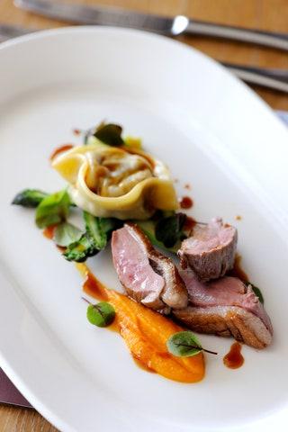 You can just rock up to this ecohotel for a lovely supper paired with wine and then stay elsewhere. But that would be an...