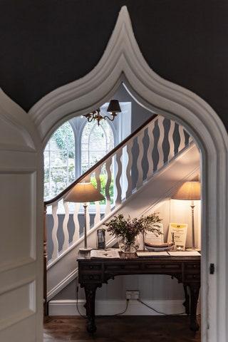 Inside Penally Abbey